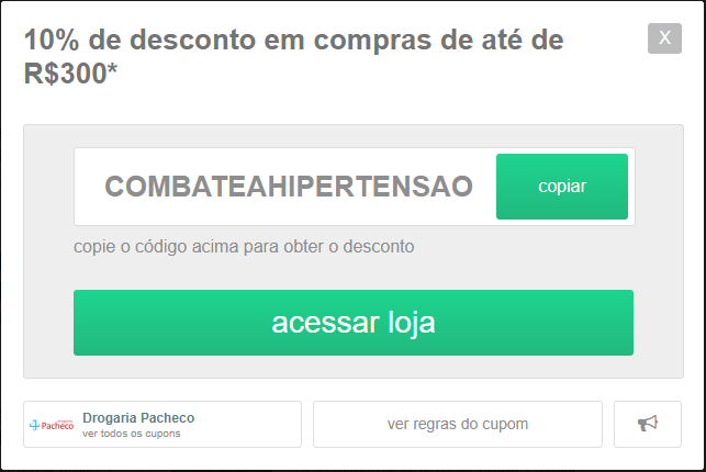 Cupom de Desconto DROGARIA PACHECO → Ganhe 3% até 10% (SÓ HOJE)