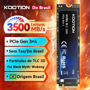 SSD NVME 512GB KOOTION M.2 Gen3