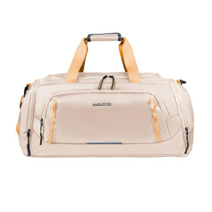 Bolsa de Viagem Grande Transversal Impermeável com Múltiplos Compartimentos Alça de Ombro Material Premium