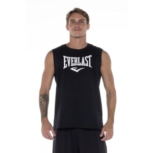 Everlast Regata Essentials Big Logo Masculino Preto
