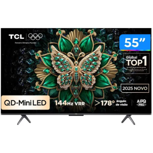 Smart Tv 55" TCL C6K QD-Mini LED 4K 120Hz