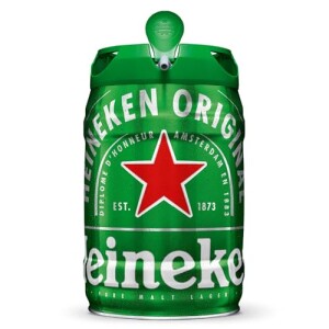 Cerveja Em Barril Heineken, 5l