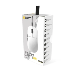 Mouse Gamer Endgame Gear OP1 8K V2 30.000 DPI Polling Rate 8000Hz Sensor PixArt PAW3950 750 IPS Branco - PGW-EG-MOU-068