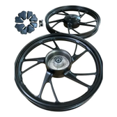 Imagem da oferta Rodas Cg Titan 150 04-13 Cg Start160 Pé Galinha Preto Tambor