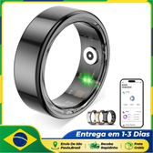 Imagem da oferta Smart Ring Anel Inteligente Saúde Sono IP68 Android iOS