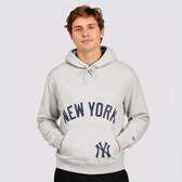 Imagem da oferta Moletom New Era New York Yankees College com Capuz Cinza