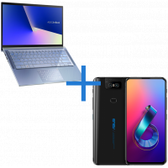 Imagem da oferta Kit Notebook ASUS ZenBook UX431FA-AN202T + Smartphone ASUS ZenFone 6 6GB/128GB Preto