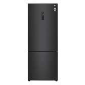 Imagem da oferta Geladeira Smart LG Frost Free Inverter 462L Inverse Cor Black Inox (GC-B569NQL) - 127V