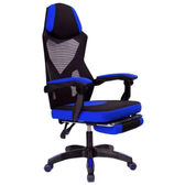 Imagem da oferta Cadeira de Escritório com Rodinha Fortt Verona Azul - CEGF01-A