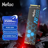 Imagem da oferta Netac ssd nvme m2 250gb 500gb ssd 1tb 2tb ssd m.2 2280 pcie3.0x4 disco de estado sólido interno para desktop portátil