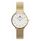 Imagem da oferta Relógio Feminino Dourado Chelsea Gold 32mm Fundo Branco Saint Germain