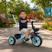 Imagem da oferta Triciclo Infantil Unitoys Com Alça E Empurrador
