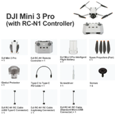 Imagem da oferta Drone Dji Mini 3 Pro 4K Profissional Gps 60fps