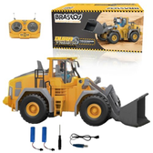 Imagem da oferta Escavadeira Carros de Controle Remoto Brinquedos Infantil 2.4GHz Recarregável (Carregadeira de Controle Remoto)