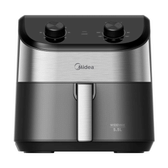 Imagem da oferta Fritadeira Air Fryer 5,5L Widemax Preto e Inox  - FWM55P2