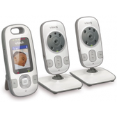 Imagem da oferta Babá Eletrônica VTech VM312-2 com 2 Câmeras Visão Noturna e Microfone