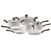 Imagem da oferta Mimo Style, Conjunto de 8 Panelas Pratic Cook Marmol Compatível com Fogão por Indução