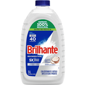 Imagem da oferta Brilhante Delicadeza Total Lava-Roupas Líquido Roupas Brancas E Coloridas Com Óleo De Coco Natural Galão 3L