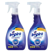Imagem da oferta Limppano Desinfetante Spray Inspira Multiuso Antimofo 500ml Pack 2 unidades