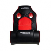 Imagem da oferta Poltrona Gamer MaxRacer Mobi Advanced Som Integrado Preta/Vermelha - MOB-ADV-01