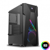 Imagem da oferta Gabinete Pichau Gaming Kronen RGB Lateral Vidro Temperado - PGKN-01