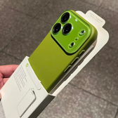Imagem da oferta Luxo fosco choque de vidro cheio grande janela proteger caso telefone para iphone 17 ar 16 15 14plus 13 12 11 pro max pe