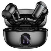 Imagem da oferta Fones de Ouvido Bluetooth Sem Fio 60 Horas de Reprodução Fones de Ouvido Esportivos IPX5 À Prova D'Água Fones de Ouvido de Graves Profundos para i