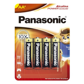 Imagem da oferta Pilha Alcalina Pequena AA com 4, Panasonic, LR6XAB4B192, Pacote de 4, Cinza