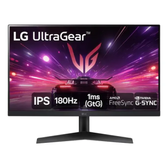 Imagem da oferta Monitor Gamer Lg UltraGear 24”Ips Full Hd 180Hz 1ms (GtG) Nvidia G-Sync Amd FreeSync Hdr10 sRGB 99% Hdmi DisplayPort, Preto- 24Gs60f
