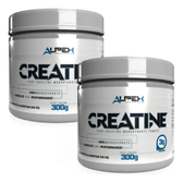 Imagem da oferta Kit 2x Creatina 100% Pura 300g - Alpex - Sem Sabor