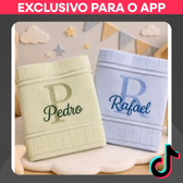 Imagem da oferta Dohler Kit 2 Toalhas Lavabo Personalizadas 30x45cm Algodão Aveludado