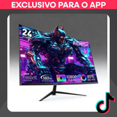 Imagem da oferta Monitor Gamer Curvo 24" 180Hz IPS Full HD 1ms FreeSync p PS5 PC