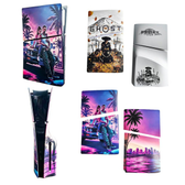 Imagem da oferta Capa de substituição para console PS5 capa protetora para console PS5 Slim capa para console de jogos PS5 GTA acess