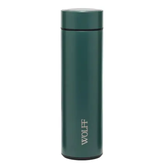 Imagem da oferta Garrafa Térmica 500ml Aço Inox Verde Wolff Termômetro LED para Bebidas Quentes Frias Diário Viagem