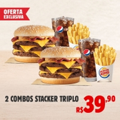 Imagem da oferta 2 Combos Stacker Triplo