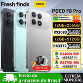 Imagem da oferta Xiaomi POCO F8 Pro 5G 256GB 12GB