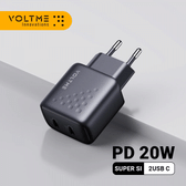 Imagem da oferta Carregador VOLTME 20w 4.0 3.0 QC PD USB TIPO C