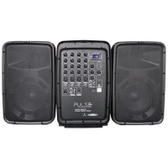 Imagem da oferta Sistema de Som Ativo 2 Caixas 10 Pol. 100 + 100W + Mixer PulsePRO - SP373