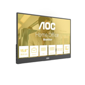 Imagem da oferta Monitor Portátil AOC 15.6" FHD IPS USB-C