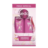 Imagem da oferta Kit Shampoo + Condicionador Seda S.O.S Ceramidas - 325ml