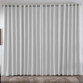 Imagem da oferta Cortina 3,00x2,80 Metros Blackout Blecaute Preto Corta Luz Em Tecido Grosso Para Quarto E Sala Casa Laura Enxovais