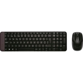 Imagem da oferta Combo Mouse e Teclado Wireless Logitech MK220