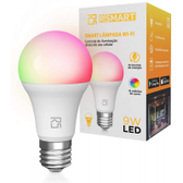 Imagem da oferta Smart Lâmpada RSmart Wi-Fi LED 9W Branco Frio e Quente RGBW Compatível com Alexa