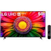 Imagem da oferta Smart TV 50" 4K LG UHD ThinQ AI HDR Bluetooth Alexa Google Assistente Airplay2 3 HDMI - 50UR8750PSA