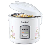 Imagem da oferta Mondial Panela De Arroz Bianca Rice 5, Branco, 400w, 110v - Npe-05-5x