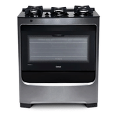 Imagem da oferta Fogão Consul CFS5VAR 5 bocas cor Inox com Mesa de Vidro e Grade de Ferro Fundido