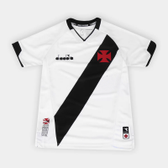 Imagem da oferta Camisa Vasco Juvenil II 2020 s/n° Torcedor Diadora - Branco - Tam 14A