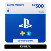 Imagem da oferta Gift Card Sony PlayStation Store R$300 - Digital