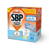 Imagem da oferta SBP, Repelente Elétrico Líquido, 45 Noites, Aparelho + x1 Refil