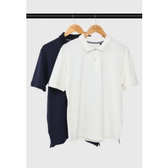 Imagem da oferta Kit 2 Camisa Polo Masculina MR Kitsch Slim Off-white e Azul Marinho